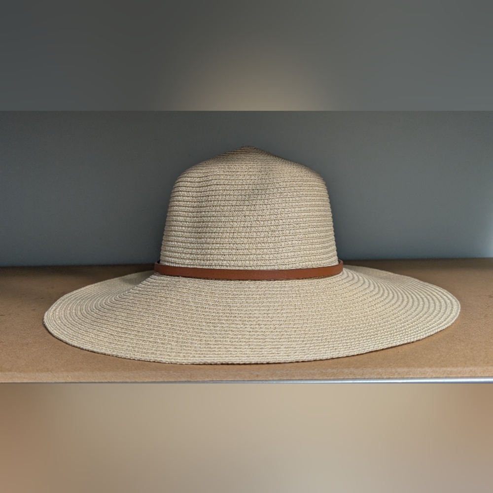 Wide Brim Sun Hat.